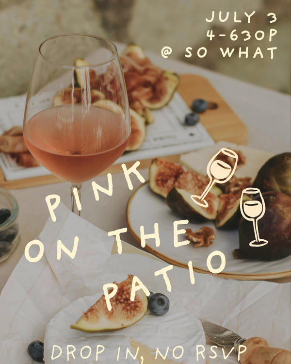 Pink on the Patio!