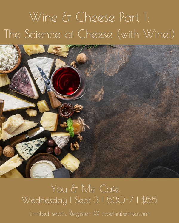 Wine & Cheese Part 1: The Science of Cheese (with Wine!)