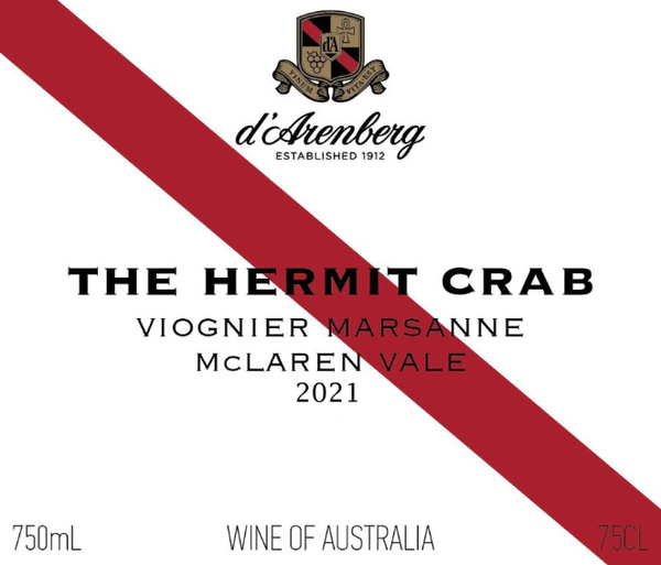 d'Arenberg Hermit Crab Viognier Marsanne