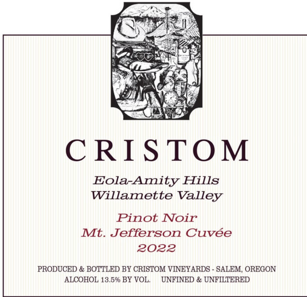 Cristom Mt Jefferson Pinot Noir 375ml