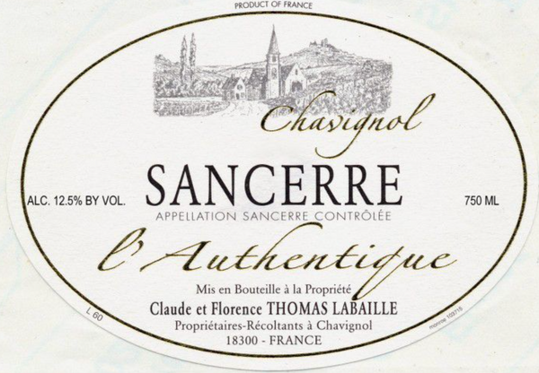 Thomas Labaille L'Authentique Sancerre