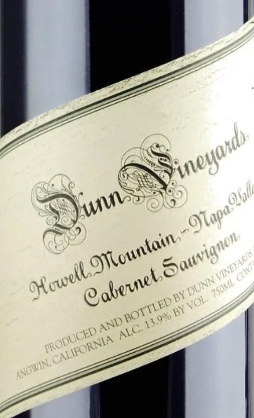 Dunn Vineyards Howell Mountain Cabernet Sauvignon 2021