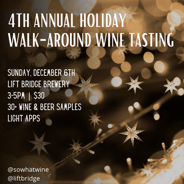 4th Annual Holiday Walk Around Wine & Beer Tasting